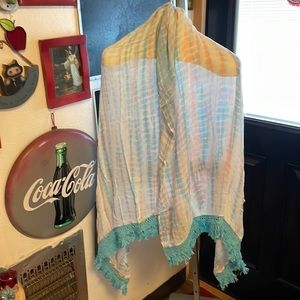 NWT Gypsy Sand One Size Coverup/Shawl